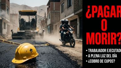 Jorge Mandujano Cotera trabajaba en una obra de asfaltado en Villa Leticia, Cajamarquilla, cuando dos sujetos en moto le dispararon en la cabeza.