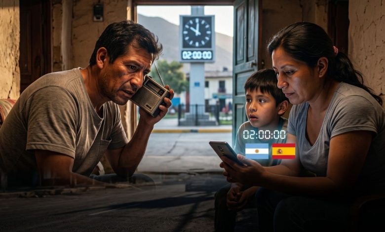 Argentina vs. España por la copa Mundial de Fútbol