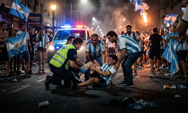 Tres muertos en Argentina durante la final del Mundial