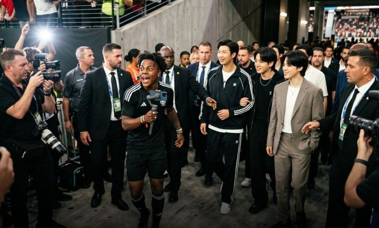 Speed conoce a BTS durante final del Mundial 2026