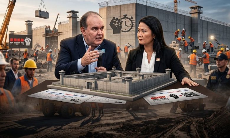 López Aliaga: Keiko Fujimori le anunció 'método Bukele' para construir cárceles en 7 meses...