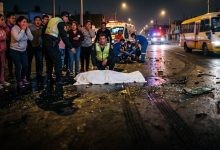 Dos cústeres chocan en la Carretera Central en el límite entre Huaycán y Chaclacayo