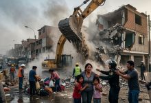 Desalojan 20 viviendas por ampliación de Carretera Central