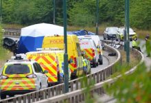 Choque frontal en Inglaterra deja 7 muertos, 2 policías