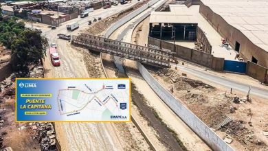 Rutas alternas por obras del puente La Capitana