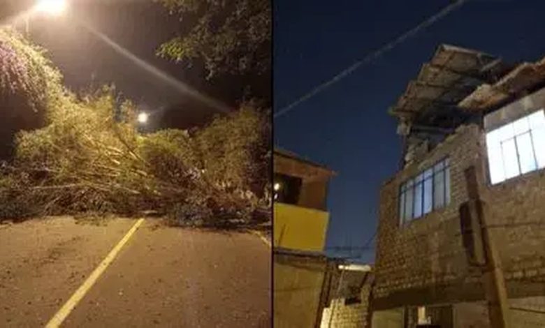 Fuertes vientos causan daños en Lima Este y Carabayllo