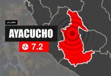 Sismo de magnitud 7.2 sacude Ayacucho: epicentro en Coracora