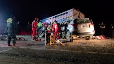 Cuatro muertos en choque frontal en vía Juliaca-Cusco