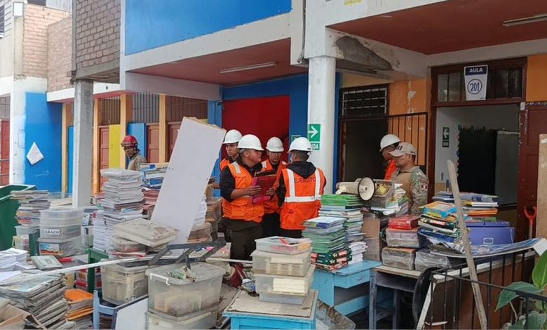 Colegios en Lima: limpieza avanza al 50% y vuelven el lunes