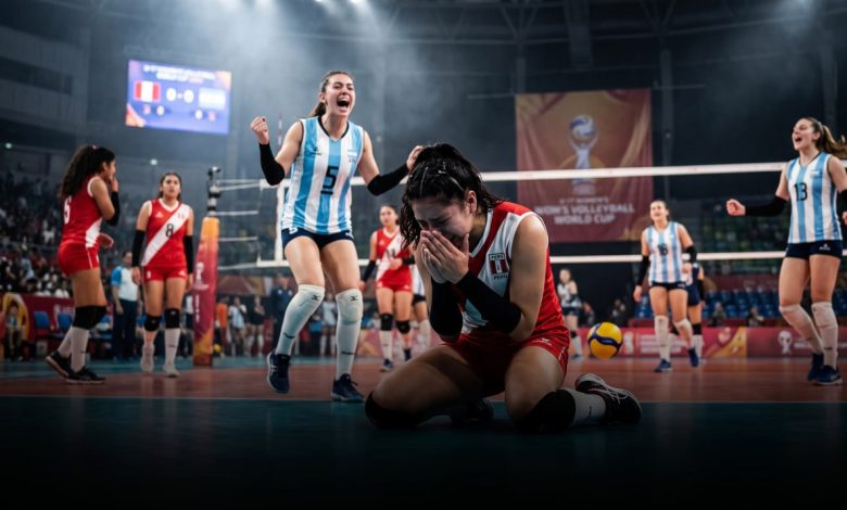 Perú pierde 3-2 con Argentina y se aleja del noveno puesto