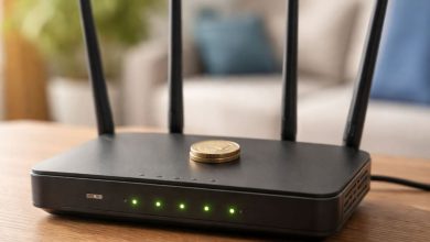 ¿Sirve colocar una moneda sobre el router? La verdad