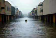 Lluvia en Lima provoca inundaciones en cuatro distritos