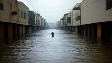 Lluvia en Lima provoca inundaciones en cuatro distritos