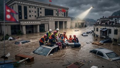 Inundaciones en Nepal y China dejan 95 muertos y cientos de desaparecidos