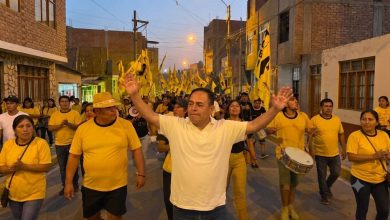 Olimpio López Tobi recorre Cajamarquilla y gana respaldo vecinal