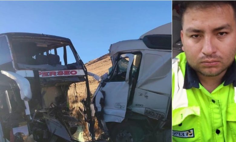 Brutal choque entre bus y tráiler deja un muerto y 21 heridos en la Interoceánica