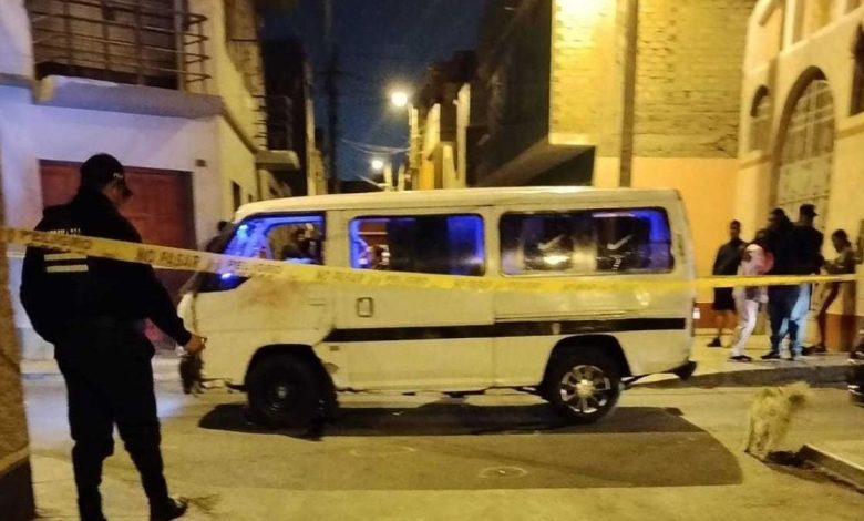 Chofer de combi asesinado en Mirones, Cercado de Lima