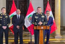 Óscar Arriola renuncia como comandante general de la PNP