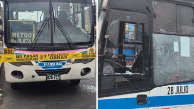 Atacan bus de Translima en Los Olivos: chofer herido