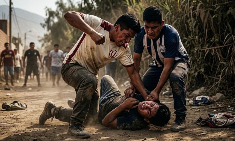 Grave ataque de barras en Chosica deja joven herido