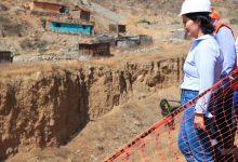 Presidenta supervisa obras contra El Niño en Chosica