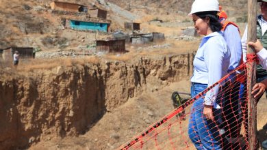 Presidenta supervisa obras contra El Niño en Chosica