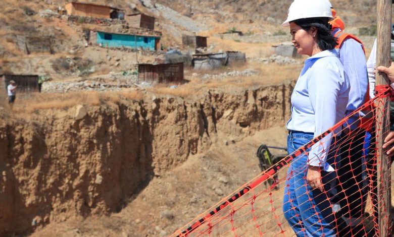 Presidenta supervisa obras contra El Niño en Chosica
