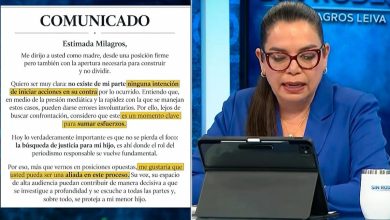 Madre perdona a Milagros Leiva por revelar identidad de su hijo