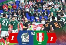 Perú y México empatan 1-1 en amistoso internacional