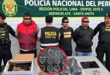 Desbaratan banda 'Los Bravos de la Zona' en Ate