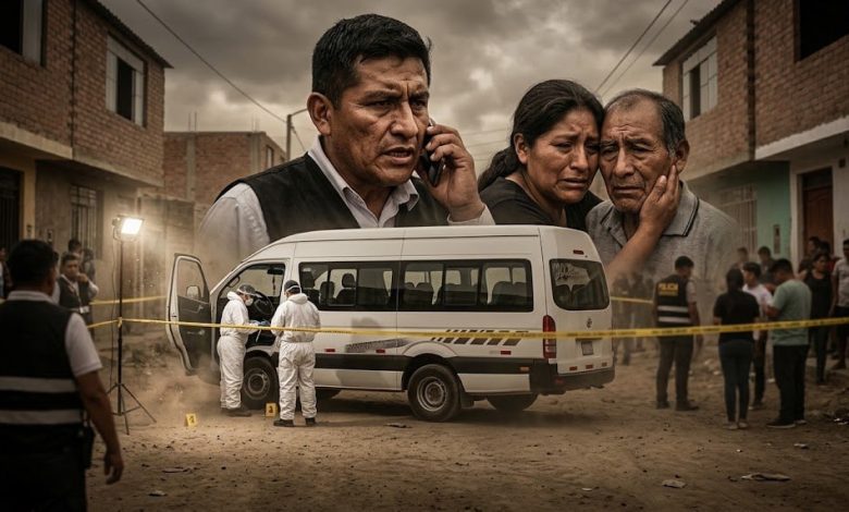 Asesinan a chofer de combi en Lurigancho-Chosica