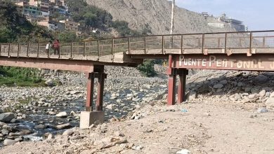Alerta por deterioro del puente Javier Pérez de Cuéllar