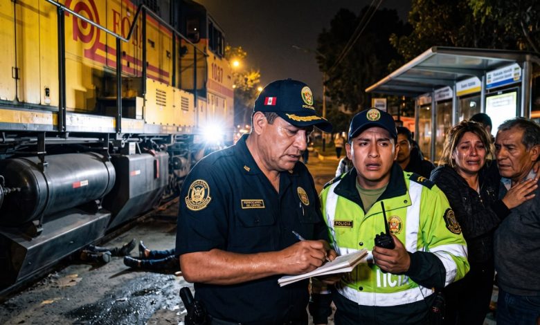Tren atropella a peatón en paradero Los Girasoles