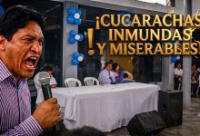 Víctor Castillo arremete contra la prensa en Chosica
