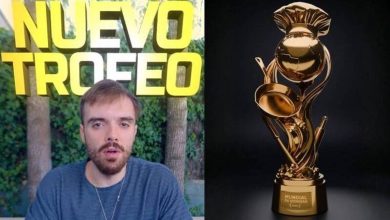 Críticas a nuevo trofeo de Ibai Llanos para Mundial de Comidas