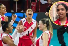Domenica Márquez, promesa del vóley peruano de 13 años y 1.80 m