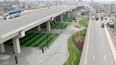 Renzo Reggiardo inaugura obras en bypass Las Torres