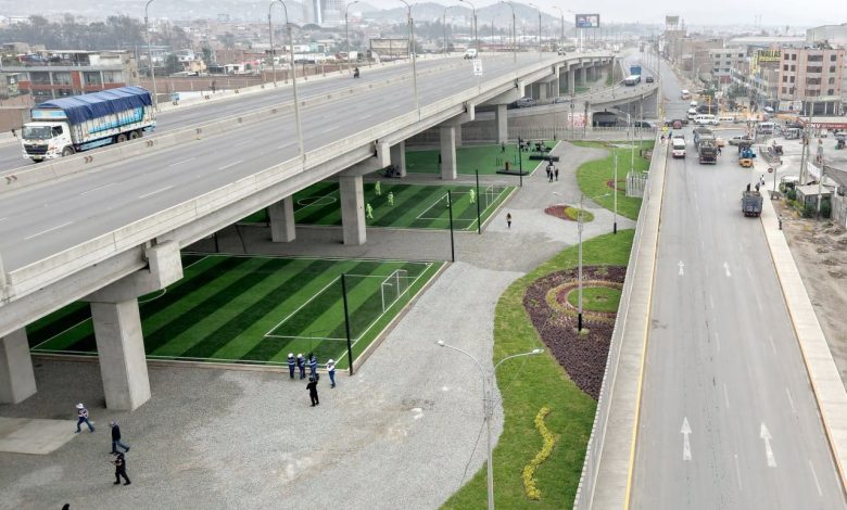 Renzo Reggiardo inaugura obras en bypass Las Torres
