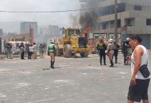 Incendio en Santa Clara: Policía resguarda zona tras presunto desalojo