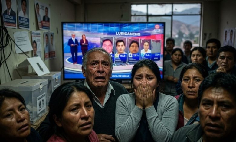 Boca de urna en Lurigancho Chosica: resultados preliminares
