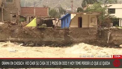 Chosica: mujer pide reforzar ribera del Rímac tras perder casa