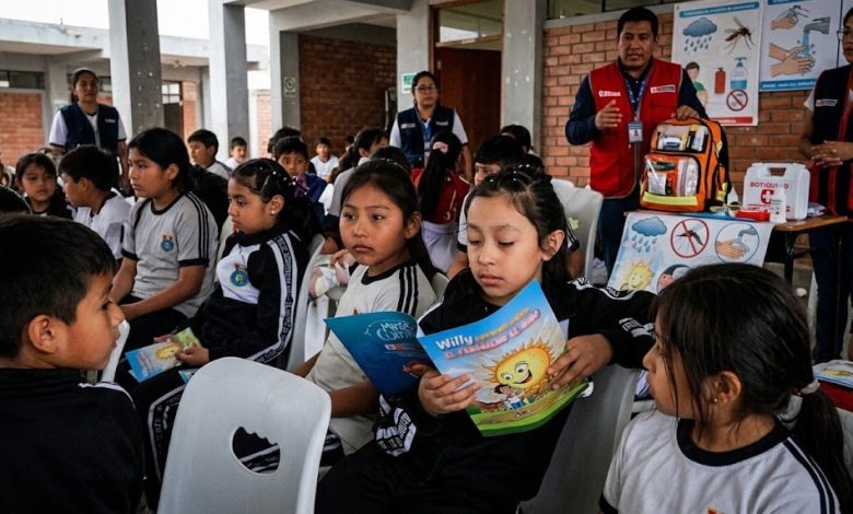 Minsa capacita a escolares frente al fenómeno El Niño
