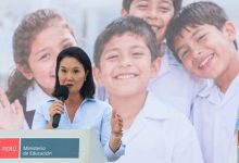 Keiko Fujimori prohíbe maquillaje y celulares en escuelas