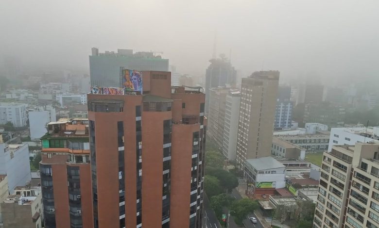 Lima amanece con llovizna ligera este 11 de octubre