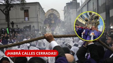 Señor de los Milagros: primera procesión y cierres viales